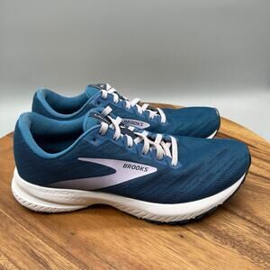 Brooks Launch 7 Shoes Womens Size 8.5 B Blue Running Comfort Walking Gym Sneaker